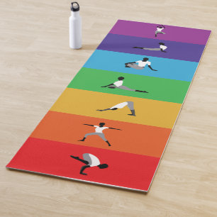 The Chakra Colors Yoga Mat