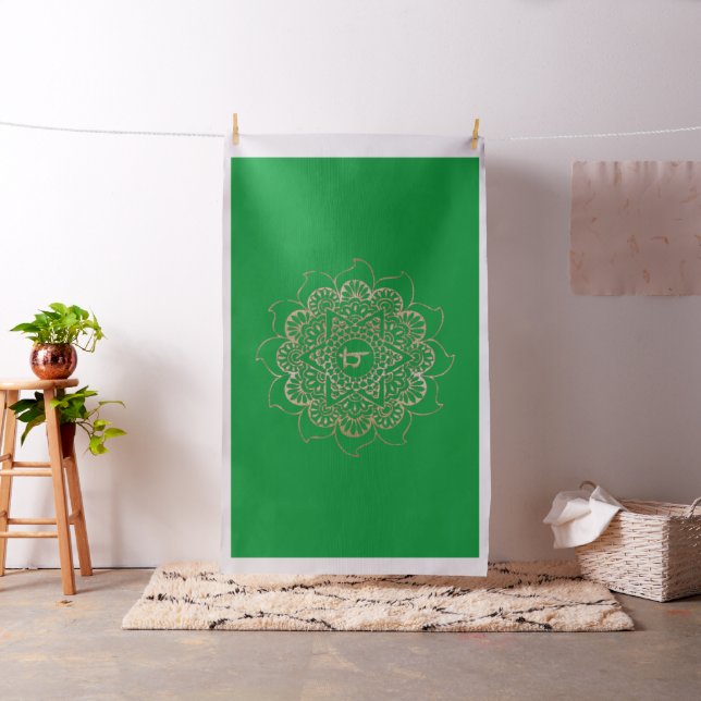 The Chakras Anahata - Fabric (In Situ)