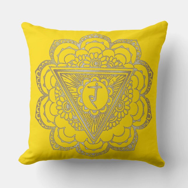 The Chakras Manipura - Pillow (Front)
