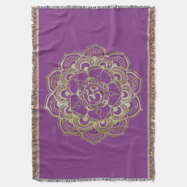 The Chakras Sahasrara - Blanket (Front Vertical)