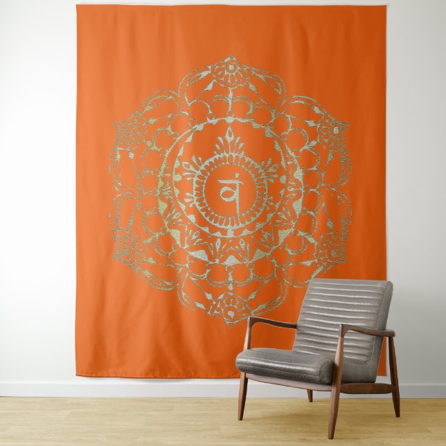 The Chakras Svaddhistana - Tapestry (In Situ)
