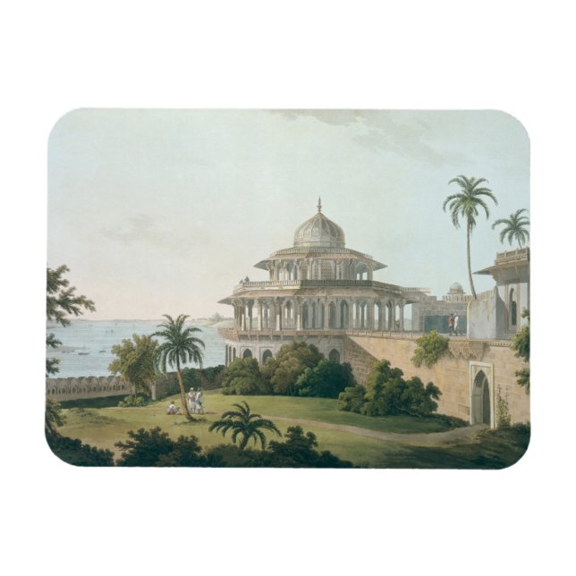The Chalees Satoon, in the Fort of Allahabad on th Magnet (Horizontal)