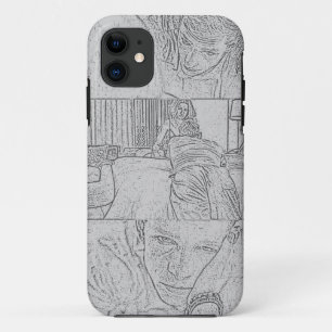 The Challengers Art and Tashi (Light Grey) iPhone 11 Case
