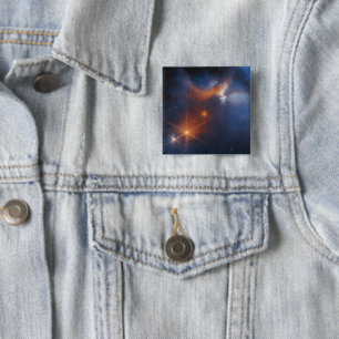 The Chamaeleon I Dark Molecular Cloud 15 Cm Square Badge