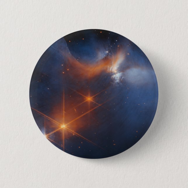 The Chamaeleon I Dark Molecular Cloud 6 Cm Round Badge (Front)