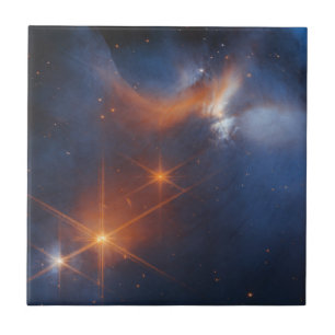 The Chamaeleon I Dark Molecular Cloud Ceramic Tile