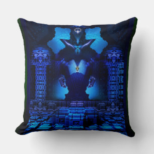 The Chamber Of Talidos by Xzendor7 Cushion