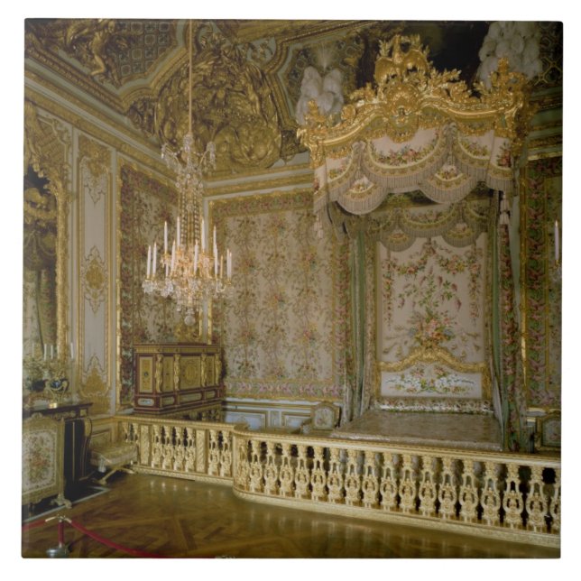 The Chambre de la Reine (Queen's Bedroom) (photo) Ceramic Tile (Front)
