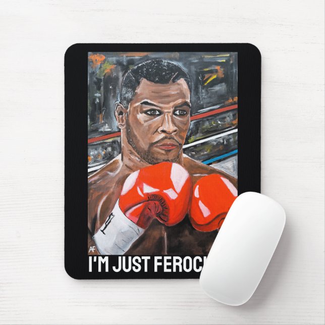The Champ Painting by Alfred Fox Mouse Pad (With Mouse)
