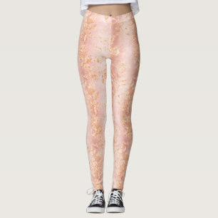 The Champagne Velvet Series Design 2 Leggings