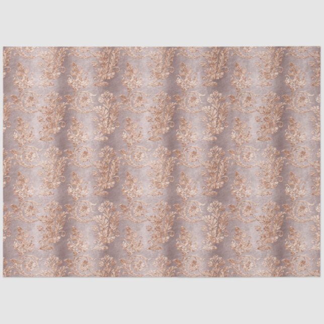 The Champagne Velvet  Series Design 6 Tissue Paper (Front)