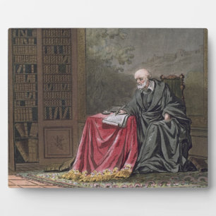 The Chancellor, Michel de l'Hopital (c.1503-73) Co Plaque