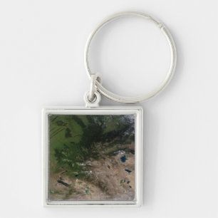 The change in vegetation key ring