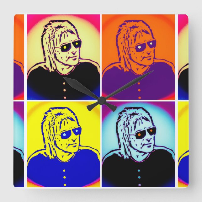 'The Changing Man' Paul Weller Clock (Front)