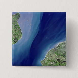 The Channel Tunnel 15 Cm Square Badge