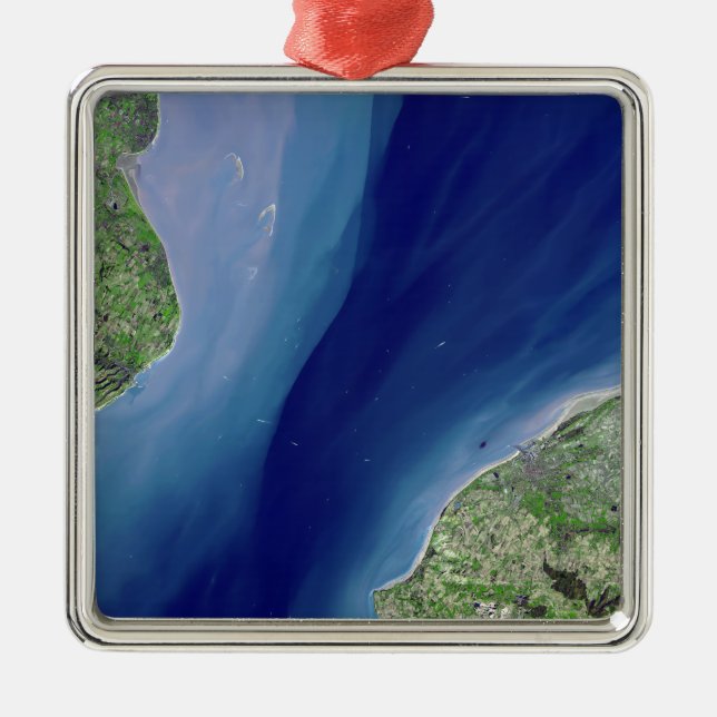 The Channel Tunnel Metal Tree Decoration (Front)