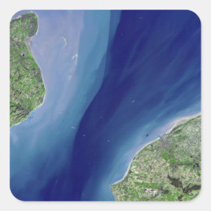 The Channel Tunnel Square Sticker