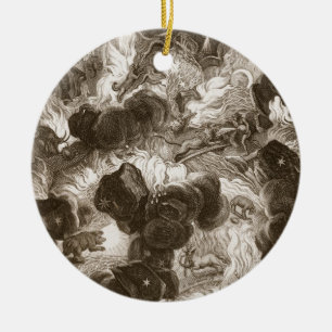 The Chaos, engraved by Bernard Picart (1673-1733), Ceramic Ornament