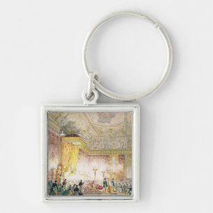 The Chapel of Rest of Louis XVIII Key Ring