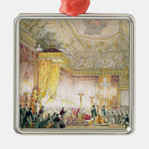 The Chapel of Rest of Louis XVIII Metal Ornament