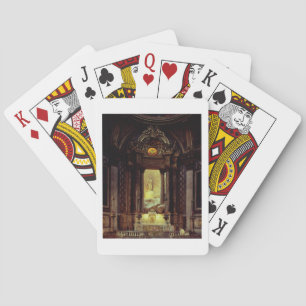 The Chapel of the Virgin, 1770's (photo) Playing Cards
