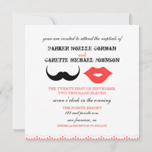 THE CHAPLIN - CORAL INVITATION