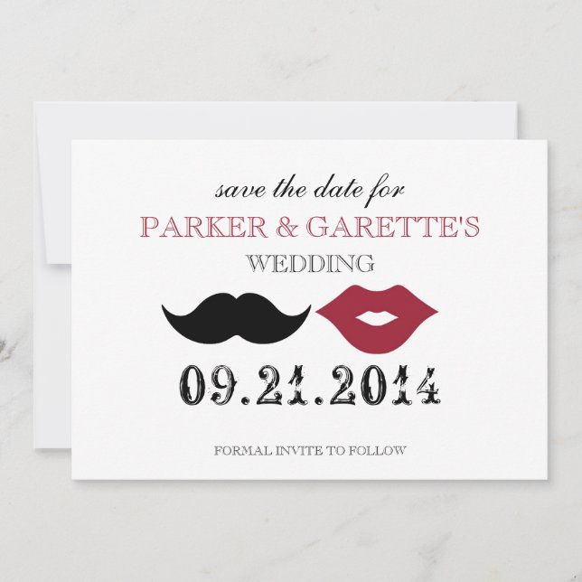 THE CHAPLIN SAVE THE DATE- BARCELONA DATE (Front)