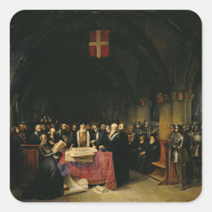 The Chapter of the Order of St. John of Jerusalem Square Sticker