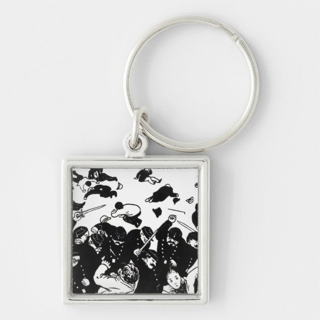 The Charge, 1893 Key Ring (Front)