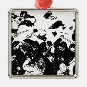 The Charge, 1893 Metal Ornament
