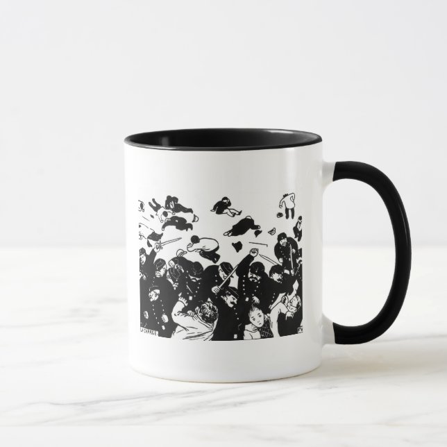 The Charge, 1893 Mug (Right)