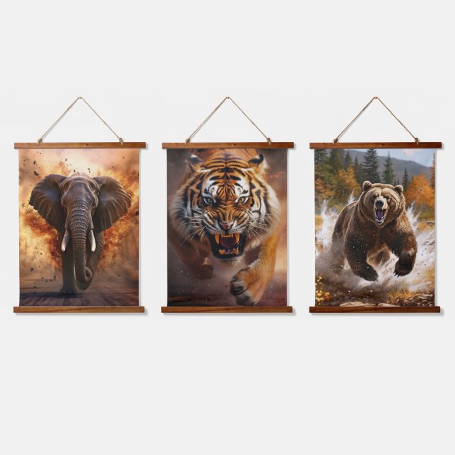 The Charge Hanging Tapestry (Triple)