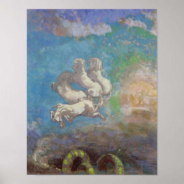 The Chariot of Apollo, c.1905-14 Poster (Front)