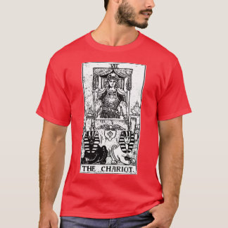 The Chariot Tarot Card Major Arcana fortune tellin T-Shirt