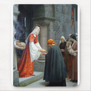 The Charity of St. Elizabeth of Hungary Mouse Pad