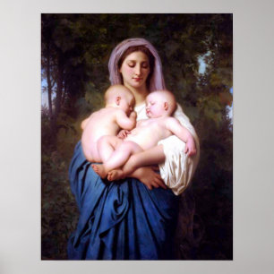 The Charity Poster by the Master Bouguereau