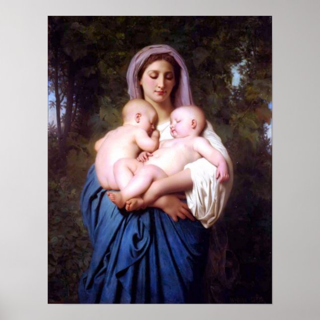 The Charity Poster by the Master Bouguereau (Front)