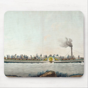 The Charles-Philippe, the first steamboat Mouse Pad