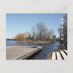 The Charles River Esplanade (colour) Postcard