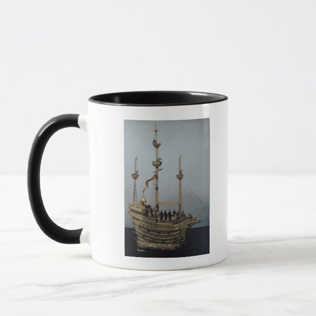 The Charles V automatic clock Mug (Left)