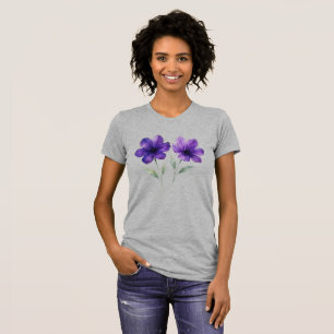 The charm of purple flowers T-Shirt