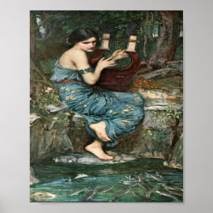 The Charmer By John William Waterhouse Poster