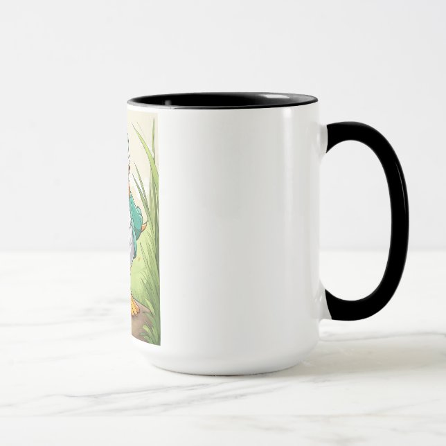 The Charming Duck of the Farm Mug (Right)