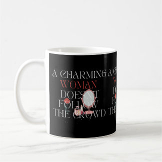 the charming woman Mug