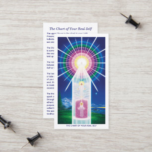 The Chart of Your Real Self Calling Card