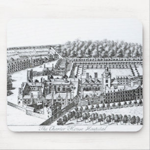 The Charterhouse Hospital, c.1720 Mouse Pad