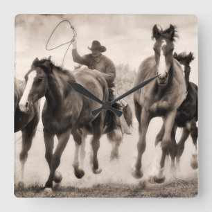 The Chase I Square Wall Clock