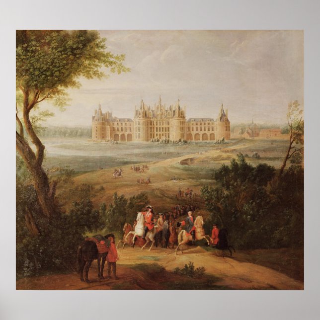 The Chateau de Chambord, 1722 Poster (Front)