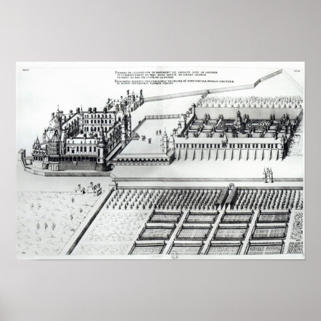 The Chateau de Gaillon Poster (Front)