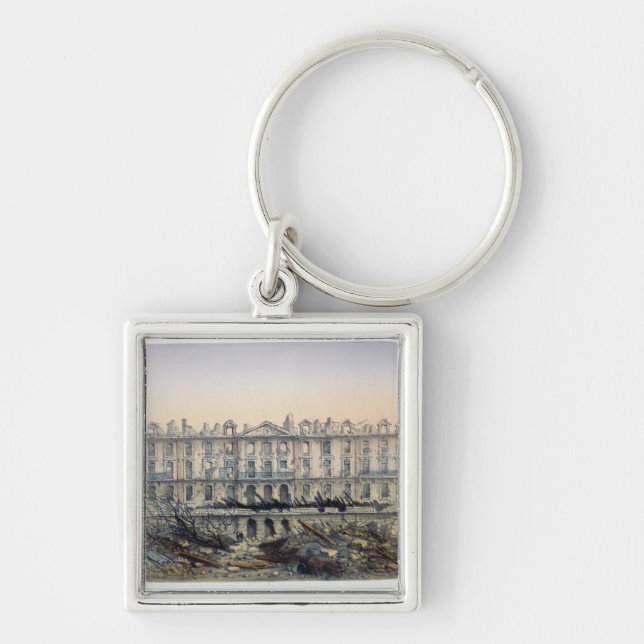 The Chateau de Meudon Bombarded Key Ring (Front)
